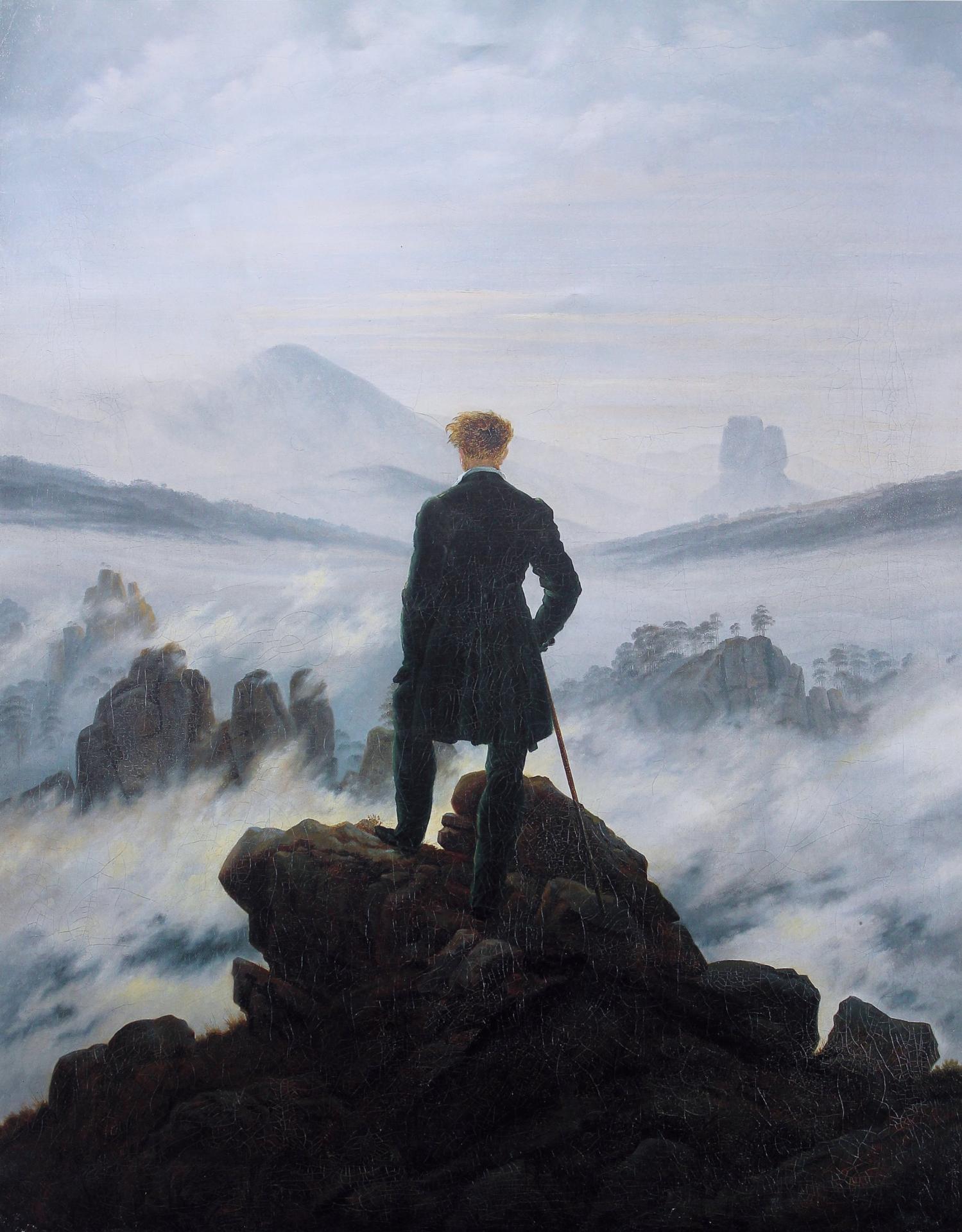 Caspar david friedrich wanderer above the sea of fog